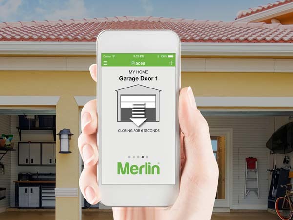 merlin garage door remote