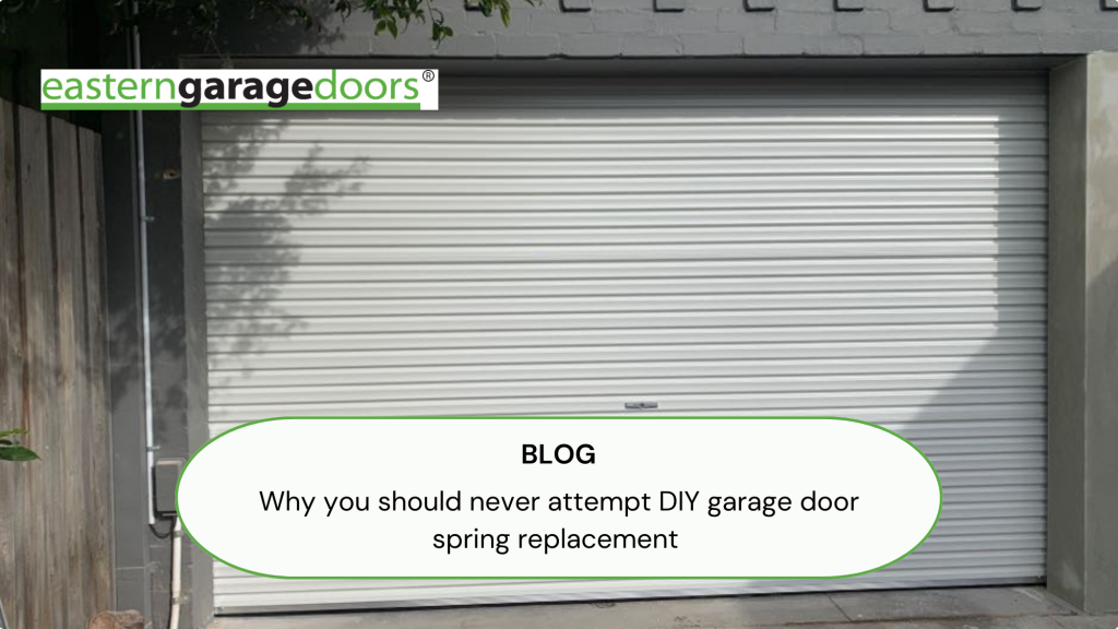 garage door spring replacement