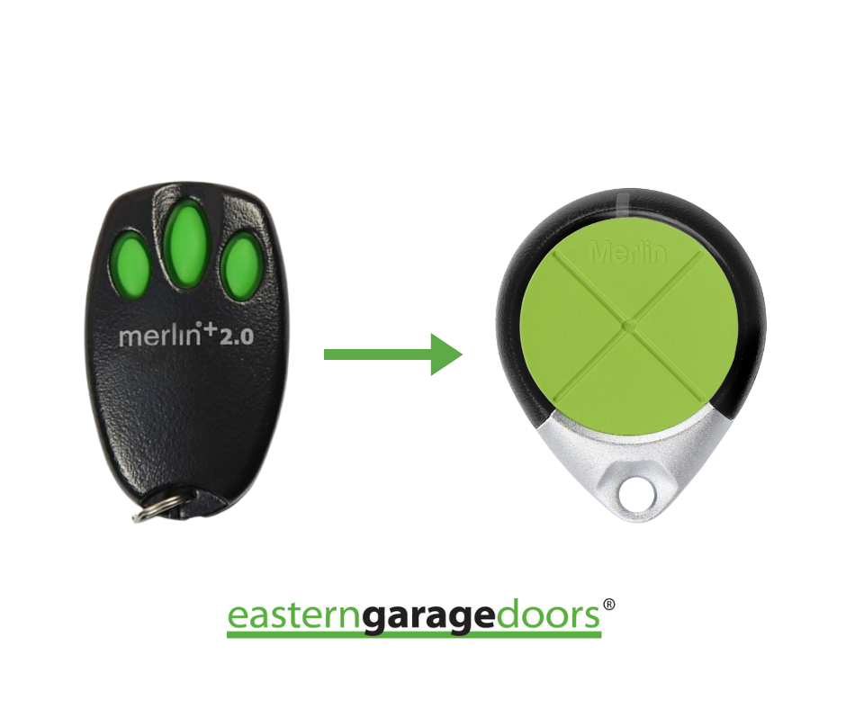 C945 Merlin 3 Button Key Ring Remote Control DISCONTINUED PRODUCT – REPLACEMENT PRODUCT E970M Merlin 4 Button Key Ring Remote