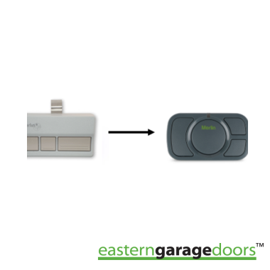 C943 Merlin 3 Button Remote Control with Clip DISCONTINUED PRODUCT REPLACEMENT E964M Merlin Four Button