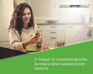 new garage door remote