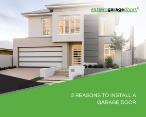 install a garage door